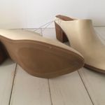 Heeled Mules, Size 5 1/2 Tan Photo 4