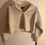 Forever 21 Cropped Teddy Sweater Photo 0