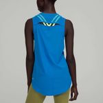 Lululemon Sculpt Tank Top Poolside Teal Blue Size 14 Mesh Loose Lightweight $68 Photo 1