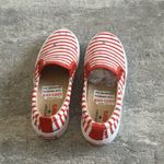 Sperry  x Jaws Shoes Womens 6 Crest Vibe Red White Striped Slip On Sneakers Photo 5