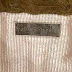 Lauren Merkin  Brown Suede Leather Cutout Design Clutch w/Dustbag Photo 3