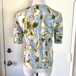 Talbots Floral Faux Pearl Cardigan Photo 1