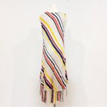 Belle France Tiered Midi Dress White Size L Photo 7