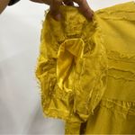 My Beloved NWT  WOMEN'S YELLOW mustard TOP Medium see measurements Photo 7