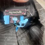 My Michelle Y2K  Strapless Dress
Size 3/4 – Pinstripe Floral with Bow Photo 3