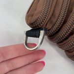 Bam Bags Unisex Nylon Zippered Purse Crossbody Tote Messenger Bag Brown Large Photo 2