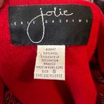 Jolie Eric Gaskins Embroidered Wool Jacket‎ Red Photo 6