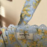 House Of CB ‎ Adabella Floral Pleated Halter Sundress in Light Blue NWOT size L Photo 8