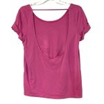 PINK - Victoria's Secret PINK Victoria’s Secret Pink T-Shirt Low Cut Back XS Photo 1