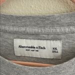 Abercrombie & Fitch soft A&F gray 100% cotton long sleeve lounge tee shirt XXL Photo 2