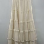 Vintage Wedding Dress Skirt Slip Womens S? Used Cream Photo 2