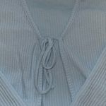 H&M Baby Blue Tie Cardigan Photo 2