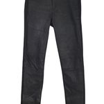 Rag and Bone Hyde Genuine Leather Panel Jeans Size 29 Coal Photo 0