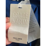 Grace Karin NWT royal blue  collared blazer dress size medium Photo 1