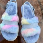 Koolaburra by Ugg Fuzz D Out Women's Slippers & M Blue Pastel New Photo 1