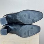 Bandolino  Women’s Boots 7.5 Black Leather Heeled Square Toe Y2K 90s Photo 9