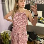 Kohls pink floral halter dress Photo 4