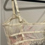 Free People Layer In Lace Ivory Bustier Photo 7