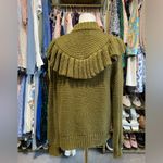 Madewell Ruffle Cardigan Sweater Size Small Photo 7