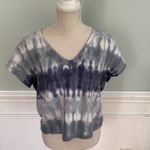 Madewell Ottoman Jacquard Setlist Boxy Top Tie-Dye Photo 1