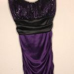 Windsor  Strapless Prom Dress Purple‎ Black Photo 9