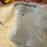 Solid & Striped Solid & Striped The Randall One Piece Medium One Shoulder Cut Out Floral Print Photo 8