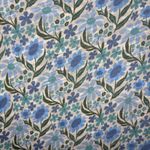 Natural Life  Cotton Tee Mini Dress Frankie Knit Blue Floral Tshirt Dress XL NWT Photo 9