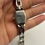 Relic Silver Tone Stainless Steel Women’s Watch Working New Battery Photo 6