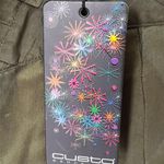 Custo Barcelona NWT  Silk Green Dress Size 44 Photo 5