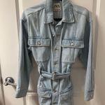 ZARA  Denim Dress Mini Photo 0