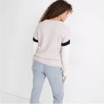 Madewell  Striped Bowden Henley Sweater in Coziest Yarn, Sz XS Photo 1