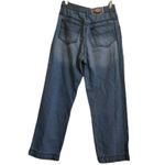 Vintage 90s Y2k Paris blues button fly high rise wide leg jean Women’s Size 28 Blue Photo 1