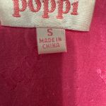 Poppi Vibrant Pink Silky Women's Pajama Shirt & Pant size S Photo 5