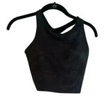 Mono B Palm‎ Leaf Sports Bra Size S B32 Black Photo 0