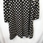 VTG 3 Sisters Large Coat Brown Polka Dot Button Pink Trim Bow Cute Preppy C White Photo 8