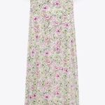 ZARA Floral Print Dress Photo 5