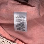 Umgee Women Mini Shirt Dress Medium Pink Crochet Lace Embroidered Scoop Neck Photo 9