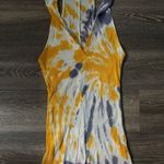 ZARA Orange and Purple One Piece Jumpsuit Photo 2