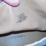 Lucky Brand Gray Leather Karma Wedge Booties Photo 6