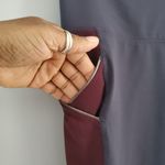 Gaiam Women's Gray Maroon Yoga Leggings Size S Photo 4