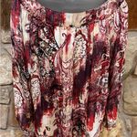 Rebecca Malone Flowy Fall Lined Pullover Blouse Women’s 2X Earth Tones Photo 7