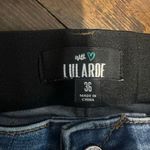 LuLaRoe  distressed ankle skinny size 36 stretchy jeans Photo 2