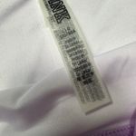 PINK - Victoria's Secret Victoria's Secret PINK Lavender High-Waisted Bikini Bottoms SIZE LARGE Photo 2