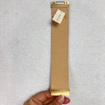 SAACHI Chain Leather Gold Cuff Bracelet + Magnetic Clasp Rock N Roll Photo 4