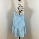 Wild Fable  Tiered Baby Doll Dress Light Blue Spaghetti Strap Casual Mini XS Photo 1