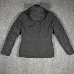 The North Face  Hyvent Womens Sz Small Goose Down Belted Jacket Black Photo 3