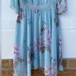 Ted Baker London Dannyel hankerchief mint fairycore dress Sz 3/12 Green Photo 11