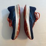 Brooks Navy Orange Range 2 Athletic Lace Up Running Sneaker Womens 8 Photo 3