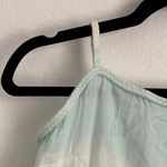 Aerie NWT  Tie Dye Beachy Tiered Maxi Dress in Blue/Ivory Photo 4