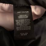 Juicy Couture Juicy‎ Couture Black Label Puffer  Jacket Gold Details Snap Sides Small Like New Photo 5